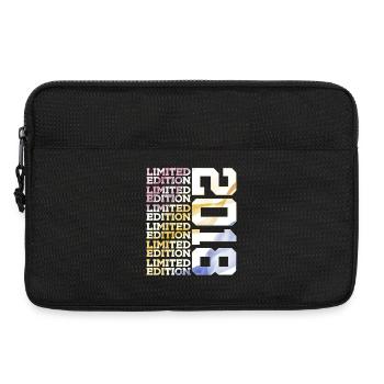 LIMITED EDITION 2018 - 8 JAHRE - 8. GEBURTSTAG - Laptoptasche 13" - Schwarz - Vorne