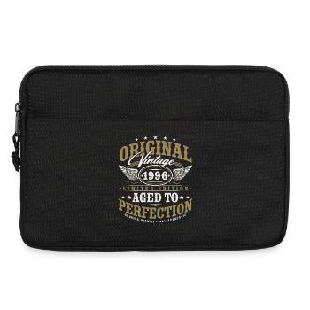 Original 1996 Jahrgang Vintage Geburtstag Geschenk - Laptoptasche 13" - Schwarz - Vorne