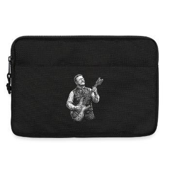 Theodore Roosevelt Taft Gitarre - Laptoptasche 13" - Schwarz - Vorne