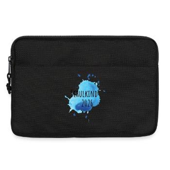Schulkind 2026 - Abenteuer Schule beginnt - Laptoptasche 13" - Schwarz - Vorne