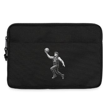 John Quincy Adams Basketball - Laptoptasche 13" - Schwarz - Vorne
