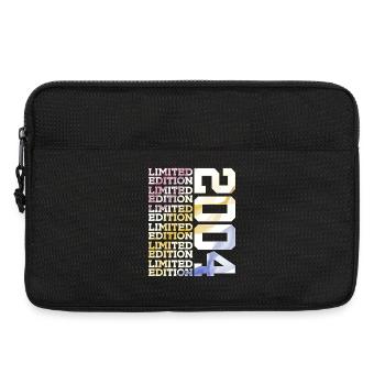 LIMITED EDITION 2004 - 22 JAHRE - 22. GEBURTSTAG - Laptoptasche 13" - Schwarz - Vorne