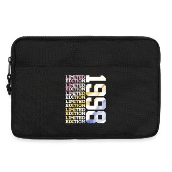 LIMITED EDITION 1998 - 28 JAHRE - 28. GEBURTSTAG - Laptoptasche 13" - Schwarz - Vorne