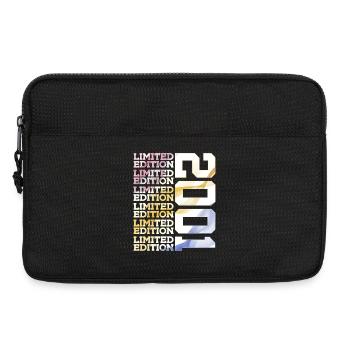 LIMITED EDITION 2001 - 25 JAHRE - 25. GEBURTSTAG - Laptoptasche 13" - Schwarz - Vorne