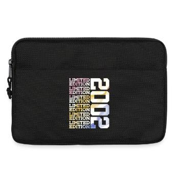 LIMITED EDITION 2002 - 24 JAHRE - 24. GEBURTSTAG - Laptoptasche 13" - Schwarz - Vorne