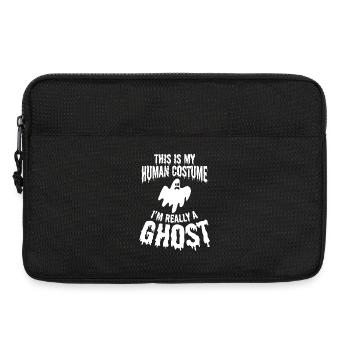 Halloween - This Is My Human Costume I'm Really A  - Laptoptasche 13" - Schwarz - Vorne