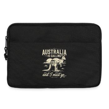 Australien is Calling and I Must go - Laptoptasche 13" - Schwarz - Vorne