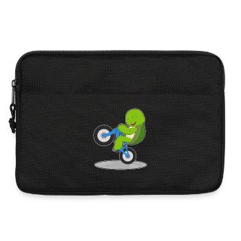 Schildkröte Fahrrad - Laptoptasche 13" - Schwarz - Vorne