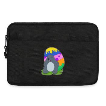 Œuf de Pâques de Taupe - Sacoche pour ordinateur portable 13 pouces - noir - Devant
