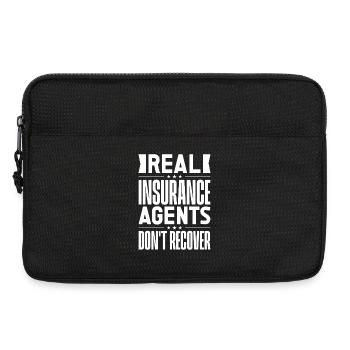 Insurance Agent Costume Real Don´t Recover - Laptoptasche 13" - Schwarz - Vorne