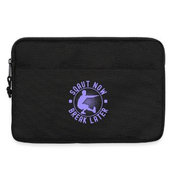 Fitness Fanatics Squat Now Break Later - Laptoptasche 13" - Schwarz - Vorne