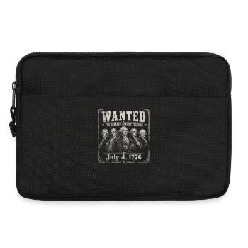 Recherche : Photos drôles des pères fondateurs pour le 4 juillet - Sacoche pour ordinateur portable 13 pouces - noir - Devant