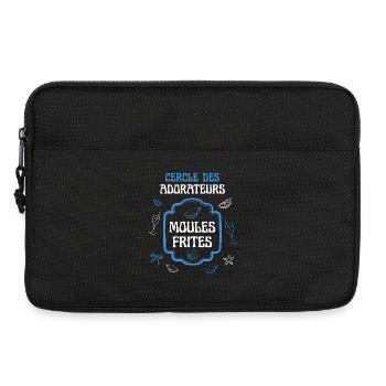 Cercle des Adorateurs Moules Frites - Sacoche pour ordinateur portable 13 pouces - noir - Devant