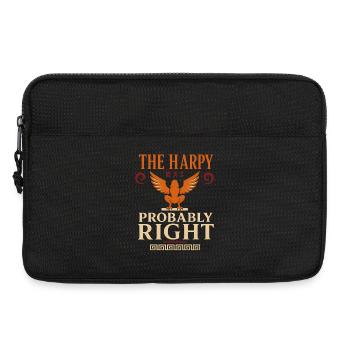 Harpyie Griechische Mythologie Fantasy Monster - Laptoptasche 13" - Schwarz - Vorne
