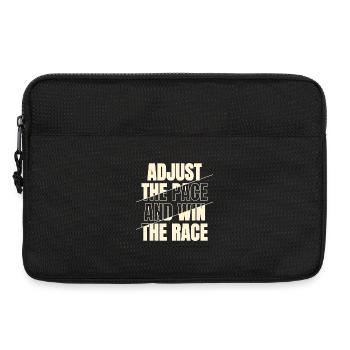 Funny XC Running Runner Gifts Unique Edition - Laptoptasche 13" - Schwarz - Vorne