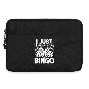 Bingo Player I Just Wanna Play Bingo - Laptoptasche 13" - Schwarz - Vorne