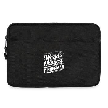 Der beste Fischer der Welt - Laptoptasche 13" - Schwarz - Vorne