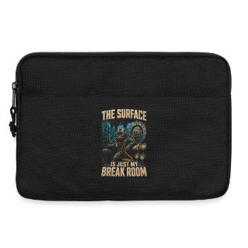 Berufstaucher Industrietaucher - Laptoptasche 13" - Schwarz - Vorne