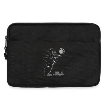 Pilgern Jakobsweg | Camino | Frankreich Spanien - Laptoptasche 13" - Schwarz - Vorne