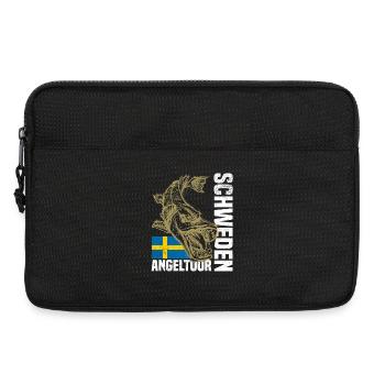 Suède Pêche - Sacoche pour ordinateur portable 13 pouces - noir - Devant