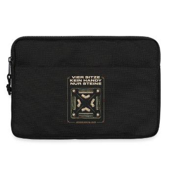 Vier Bits Kein Handy Nur Steine - Laptoptasche 13" - Schwarz - Vorne