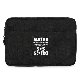 Mathe Ist Komisch Humor - Laptoptasche 13" - Schwarz - Vorne