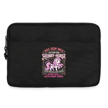 Hobby Horse Prinzessin Aus dem Weg Ich Bin EIN - Laptoptasche 13" - Schwarz - Vorne