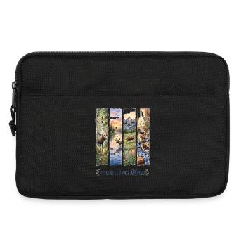 No Coffee Not Amoosed Moose - Laptoptasche 13" - Schwarz - Vorne