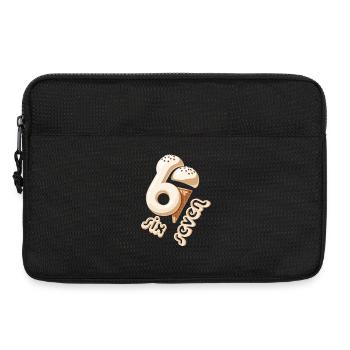 67 Sixth Birthday IceCream Cone - Laptop bag 13" - black - Front