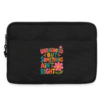 Undiagnostiziert, aber irgendetwas stimmt nicht - Laptoptasche 13" - Schwarz - Vorne