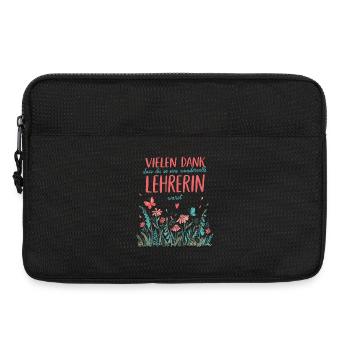 Beste Lehrerin Abschied Jobwechsel Rente - Laptoptasche 13" - Schwarz - Vorne