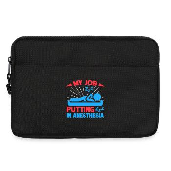 Anesthesiologist My Job Anesthesia - Laptoptasche 13" - Schwarz - Vorne