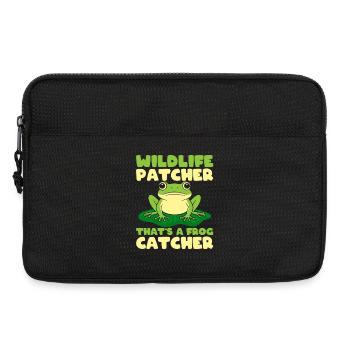 Frog Catcher Wildlife Patcher Catcher Frog - Laptoptasche 13" - Schwarz - Vorne