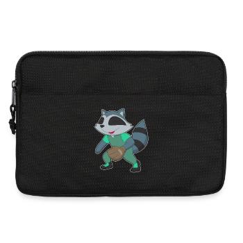 Gant de baseball Raccoon - Sacoche pour ordinateur portable 13 pouces - noir - Devant