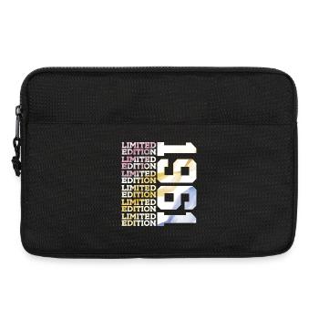 ÉDITION LIMITÉE 1961 - 65 ANS - 65E ANNIVERSAIRE - Sacoche pour ordinateur portable 13 pouces - noir - Devant