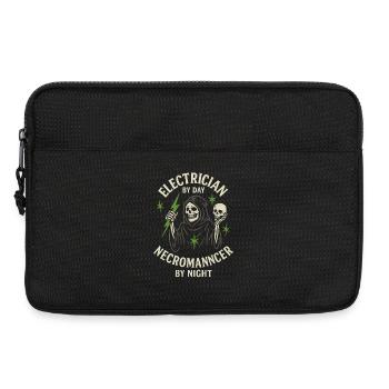 Electrician Necromancer - Laptop bag 13" - black - Front
