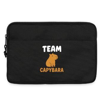 Capybara-Team - Laptoptasche 13" - Schwarz - Vorne