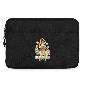 Ich zähle bis drei Beruflich – Erzieherin - Laptoptasche 13" - Schwarz - Vorne