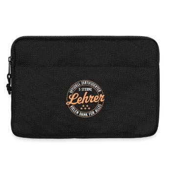 Bester Lehrer Abschied Jobwechsel Pension - Laptoptasche 13" - Schwarz - Vorne