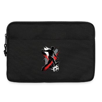 Soccer Players - Laptop bag 13" - black - Front