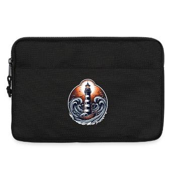 phare - Sacoche pour ordinateur portable 13 pouces - noir - Devant