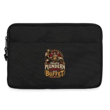 Wikinger  - Laptoptasche 13" - Schwarz - Vorne