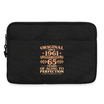 Original depuis 1961 65e anniversaire - Sacoche pour ordinateur portable 13 pouces - noir - Devant