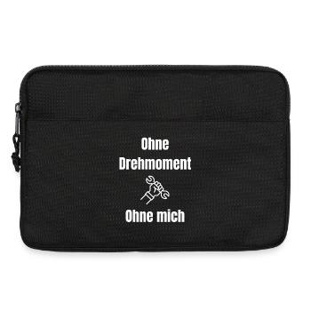 Ohne Drehmoment Ohne Mich - Laptoptasche 13" - Schwarz - Vorne