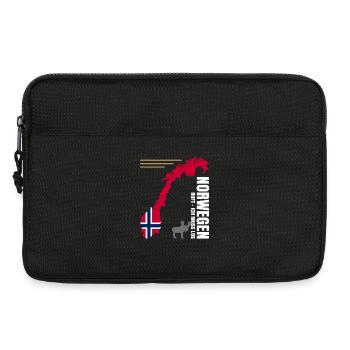 Émigration de Norvège - Sacoche pour ordinateur portable 13 pouces - noir - Devant