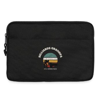 Billiards Grandpa Retro - Sacoche pour ordinateur portable 13 pouces - noir - Devant