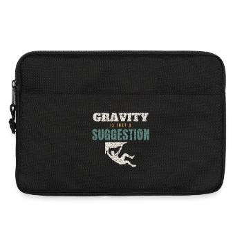 Gravity Just A Suggestion - Laptop bag 13" - black - Front