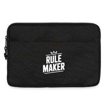 Créateur de règles - Sacoche pour ordinateur portable 13 pouces - noir - Devant
