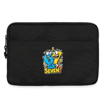 Youth Word 67 Six Seven - Laptop bag 13" - black - Front