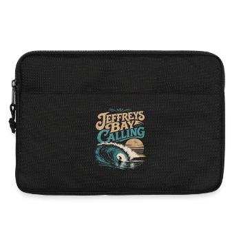 Surf de Jeffreys Bay - Sacoche pour ordinateur portable 13 pouces - noir - Devant